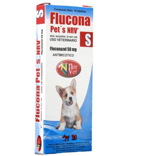 Flucona-Pets S, M y L NRV – 10 Tabletas | Norvet