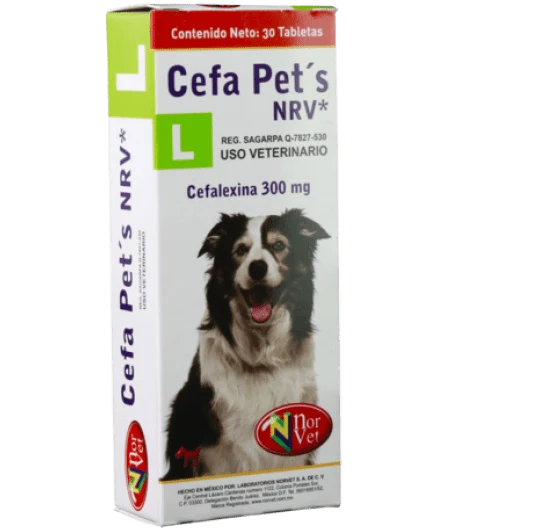 Cefa Pets S, M y L – 30 Tabletas | Norvet