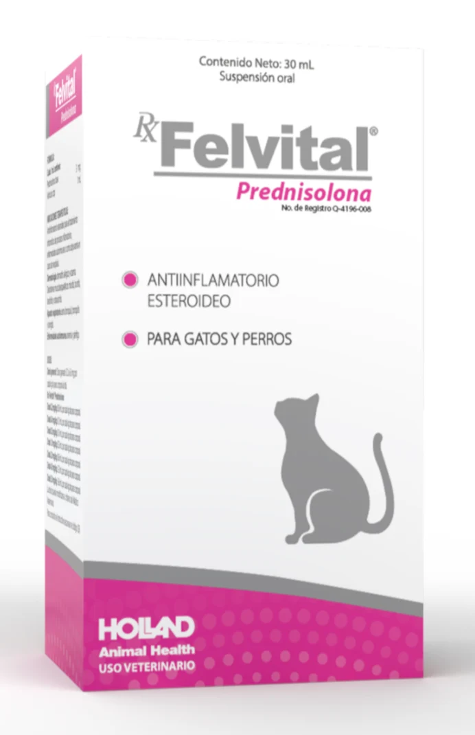 Rx Felvital Prednisolona 60 mL | Holland
