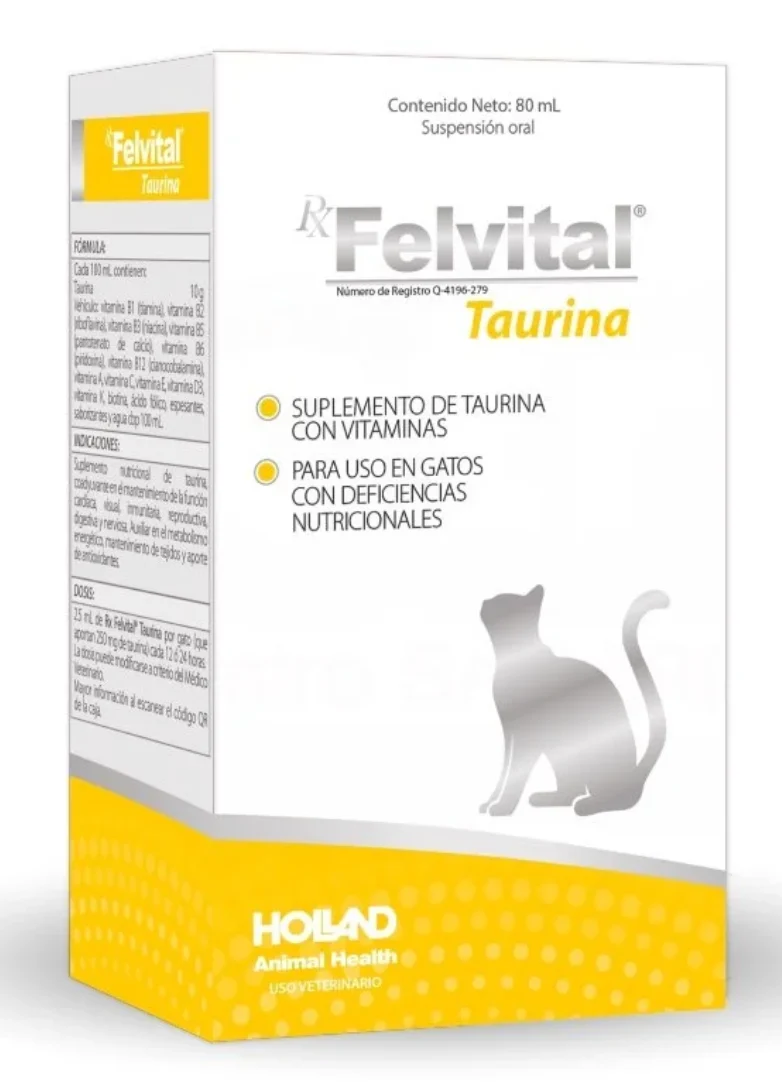 Rx Felvital Taurina 80 mL | Holland