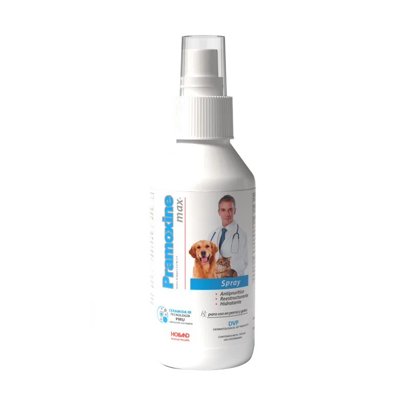 Pramoxine Max Spray 120 mL para Perros y Gatos | Holland