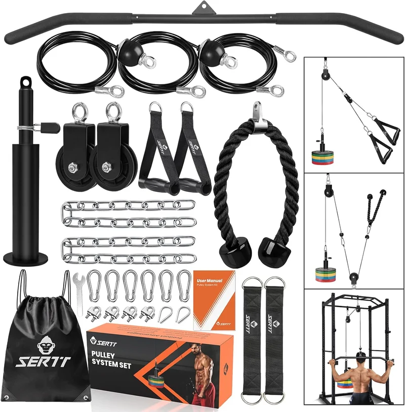 Home Gym Pulley System