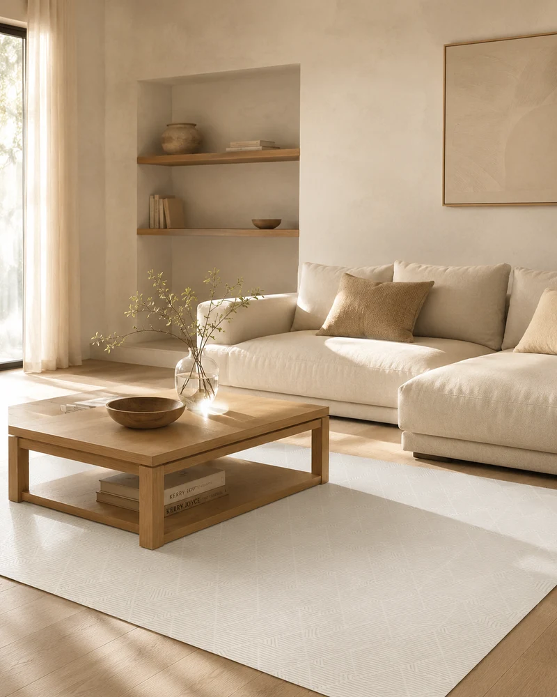 Sahara White Alfombra