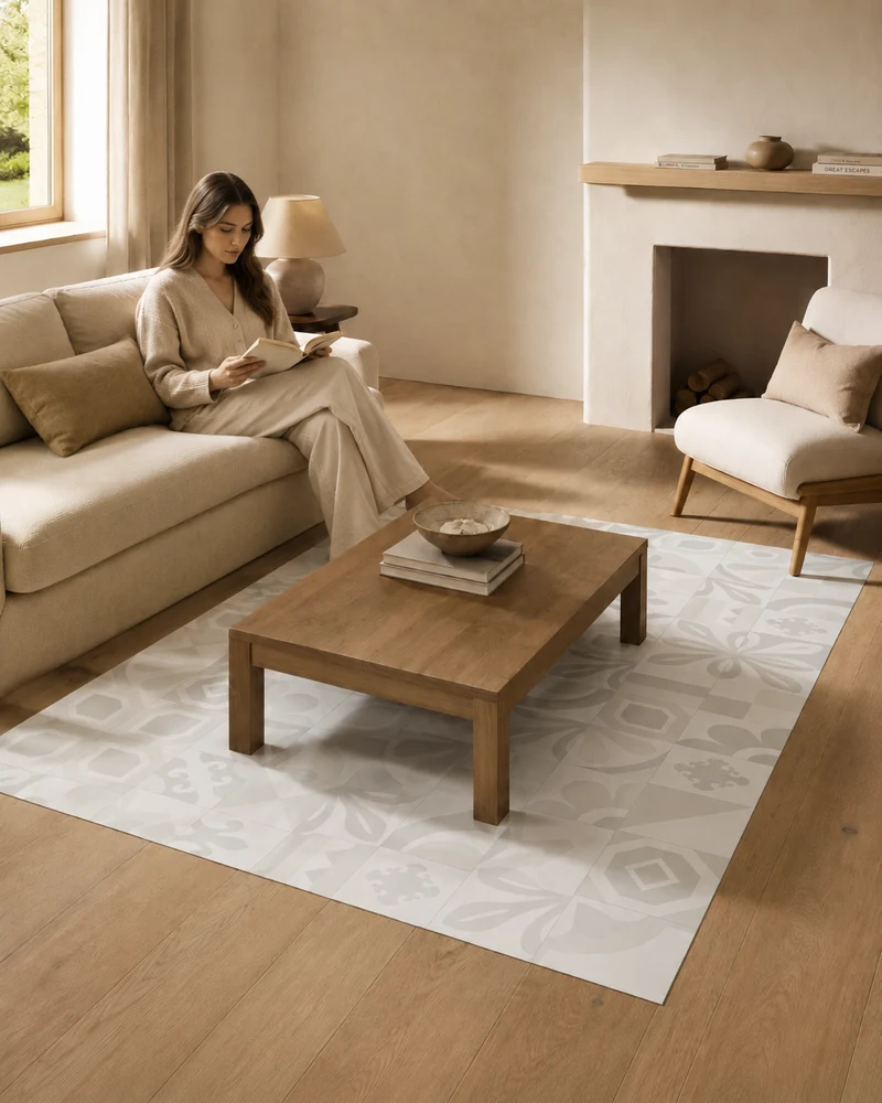 Toscana White Alfombra