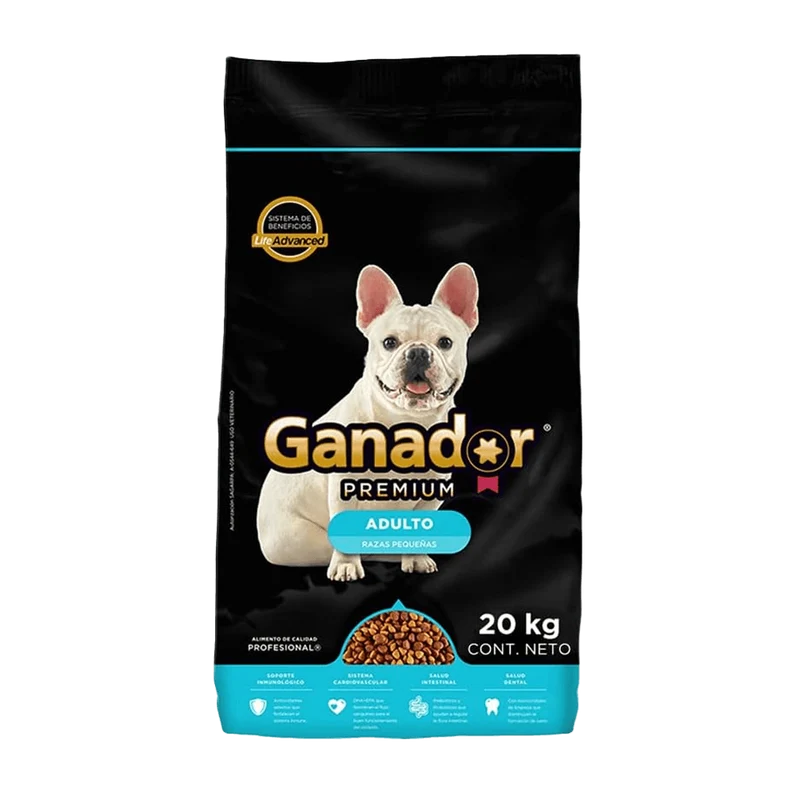 Croquetas Ganador Premium Adulto Razas Pequeñas