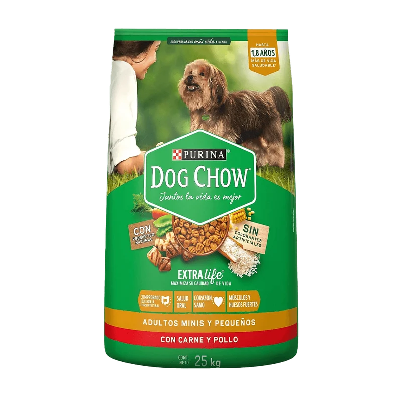 Croquetas Dog Chow Adultos Minis y Pequeños