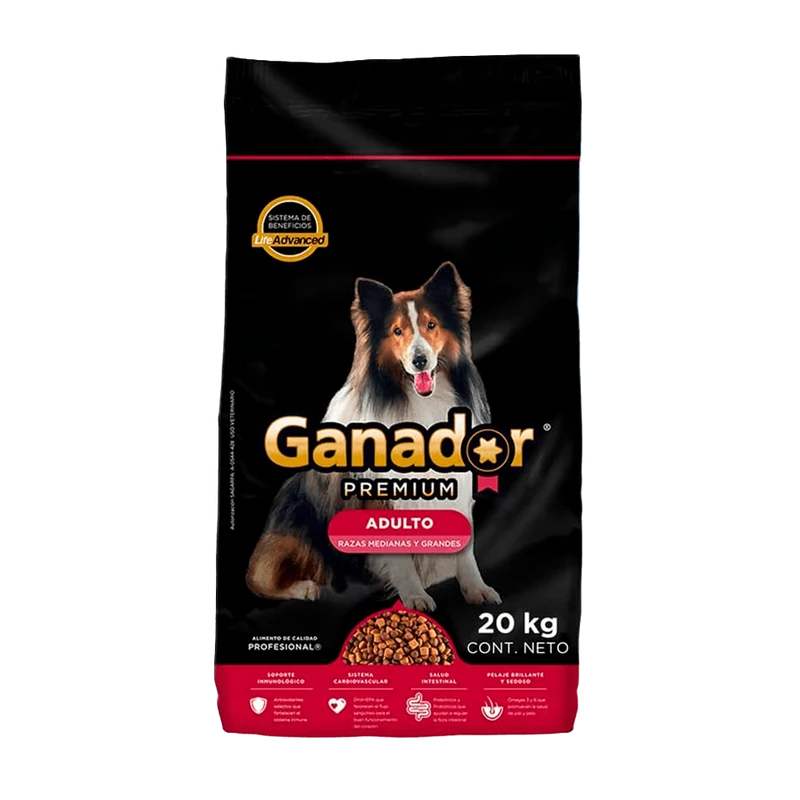 Croquetas Ganador Premium Adulto