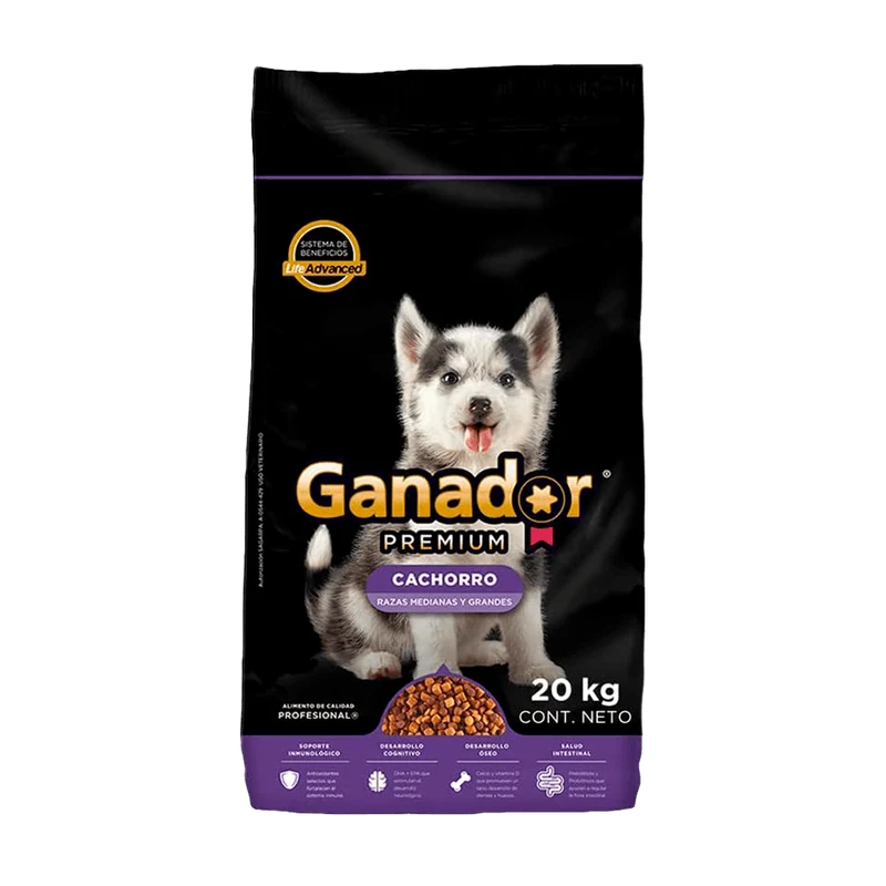 Croquetas Ganador Premium Cachorro