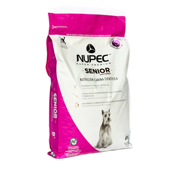 NUPEC Senior Raza Pequeña 2 kg – Alimento para Perros