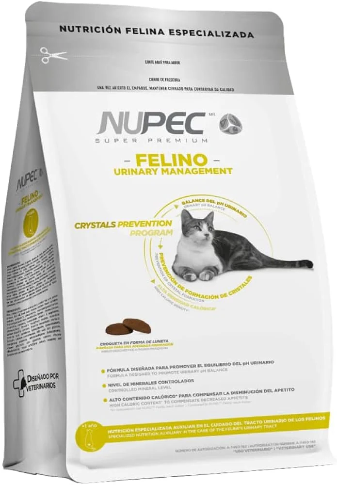 NUPEC Felino Urinary Management 1.5 kg – Nutrición Especializada