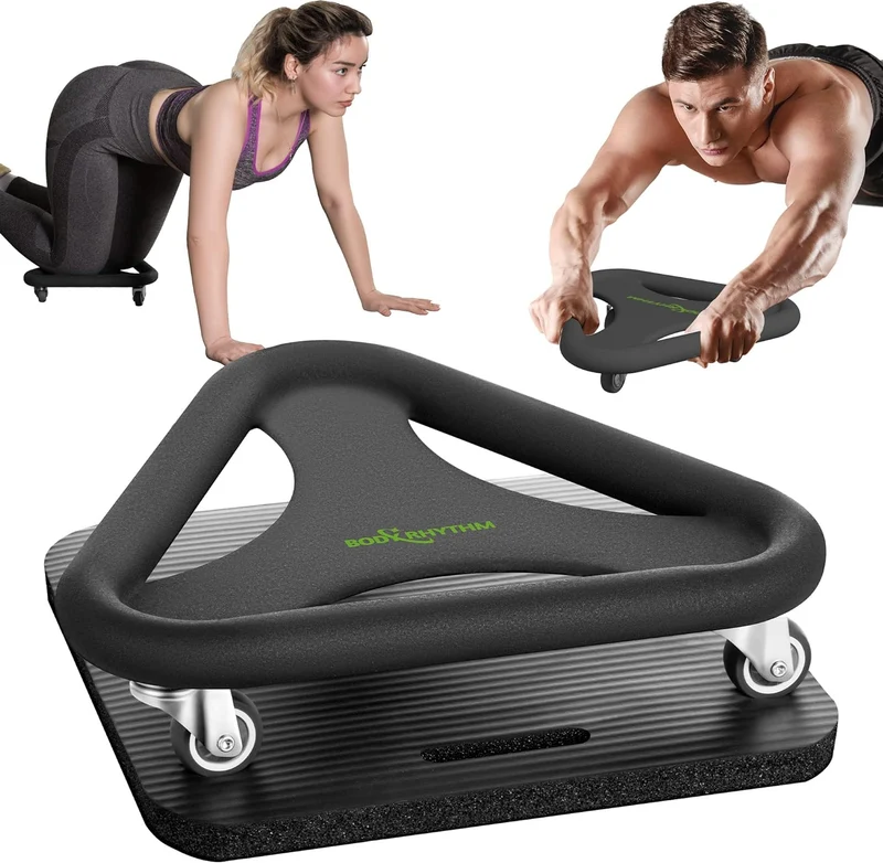 Abdominal & Core Coaster Strength Workout Trainer, Ab Wheel Roller