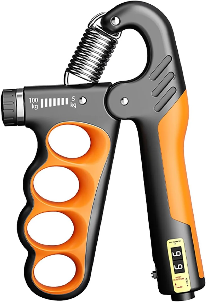 Grip Strength Trainer, Hand Grip Strengthener with Adjustable Resistance 11-220Lbs(5-100KG)