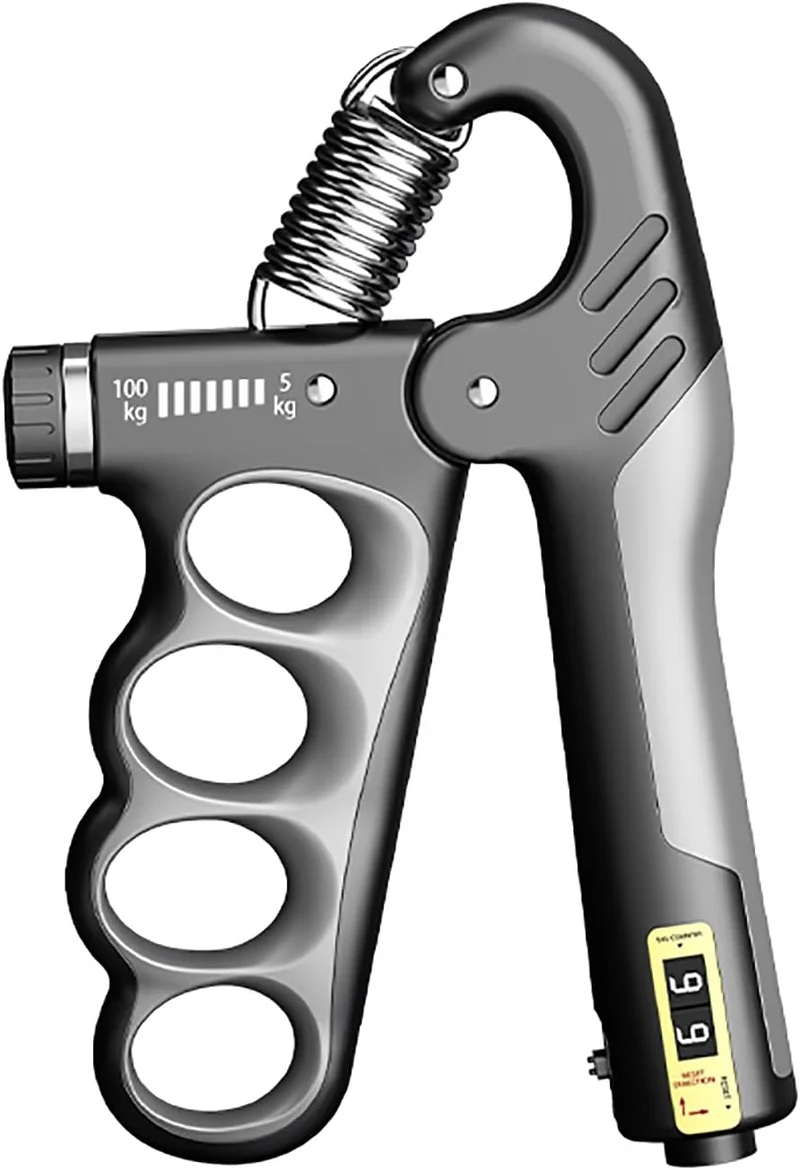 Grip Strength Trainer, Hand Grip Strengthener with Adjustable Resistance 11-220Lbs(5-100KG)