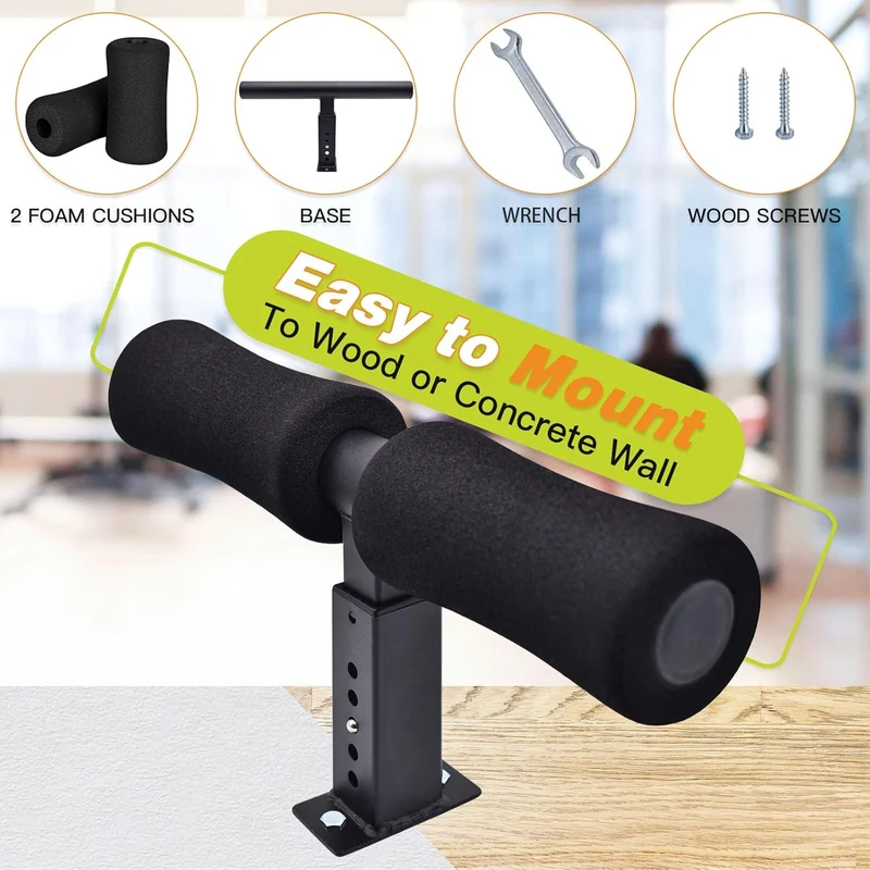 Wall Mounted Nordic Hamstring Curl - LAT Pulldown Machines