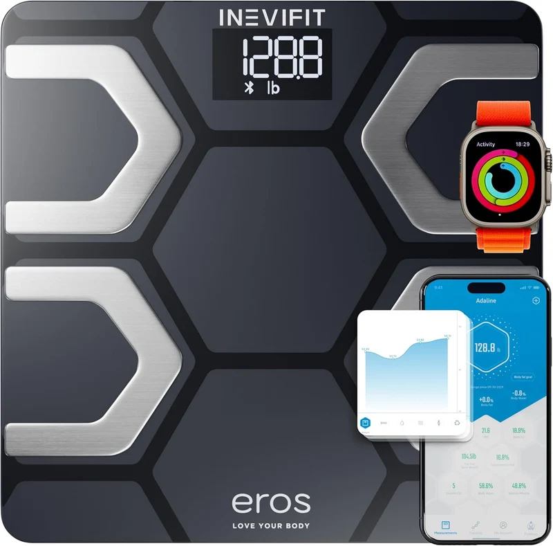 Bluetooth Body Fat Scale Smart BMI Highly Accurate