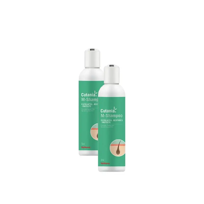 Cutania M-Shampoo 236 ml, embalagem com 2 unidades
