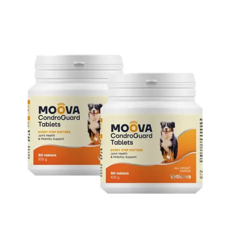 Moova Condroguard 30 comprimidos, embalagem de 2