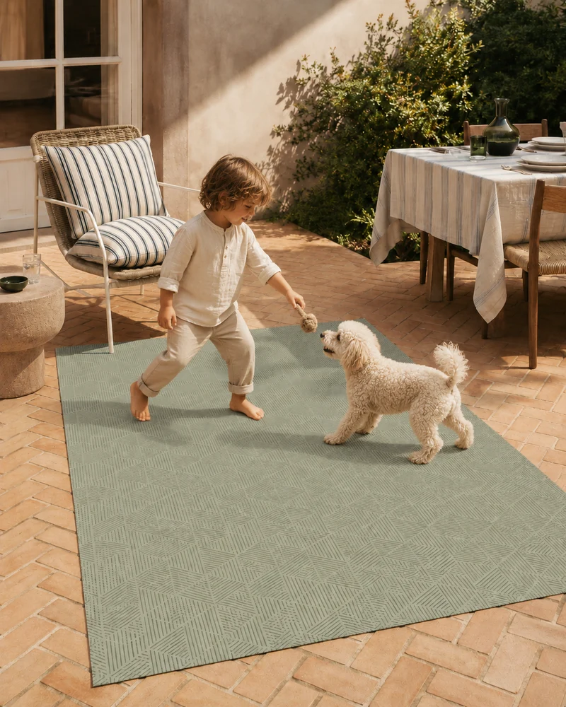 Sahara Green Alfombra