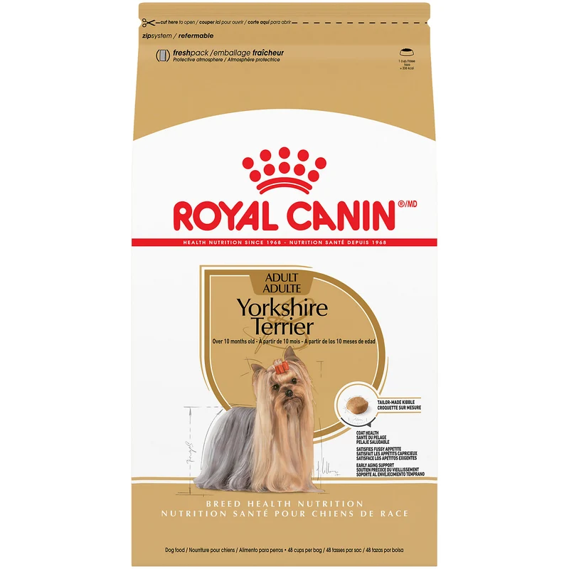 Royal Canin Yorkshire Terrier Adult – 1.14 kg y 4.54 kg