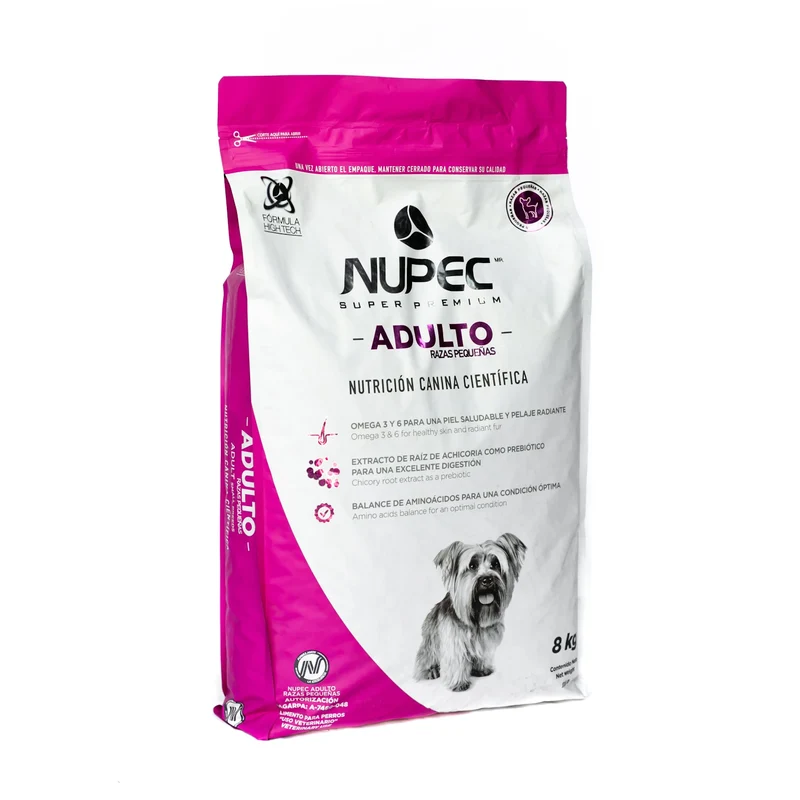 NUPEC Adulto Raza Pequeña – 2 kg y 8 kg