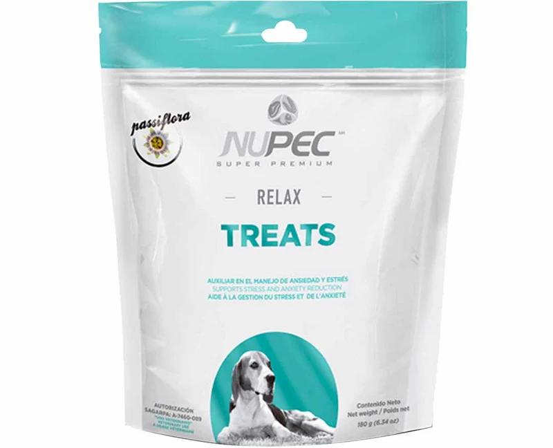 NUPEC Relax Treats 180 g – Premios Funcionales para Perros