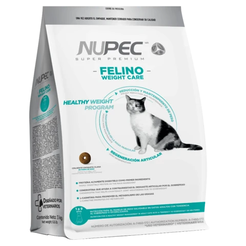 NUPEC Felino Weight Care 1.5 kg – Control de Peso