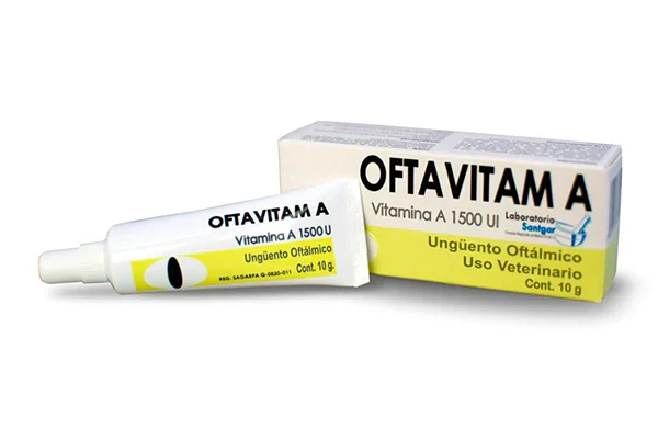 Oftavitam A 10 g – Ungüento Oftálmico con Vitamina A | Santgar