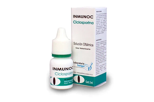 Inmunoc 5 mL – Ciclosporina 2% Oftálmica | Santgar