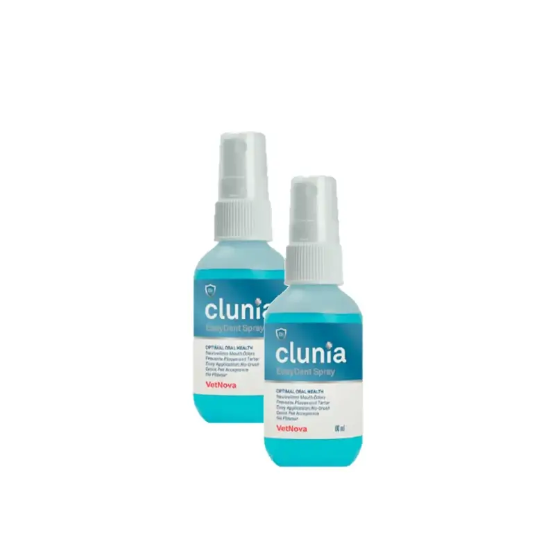 Vetnova Clunia spray dentário 60 ml, embalagem de 2