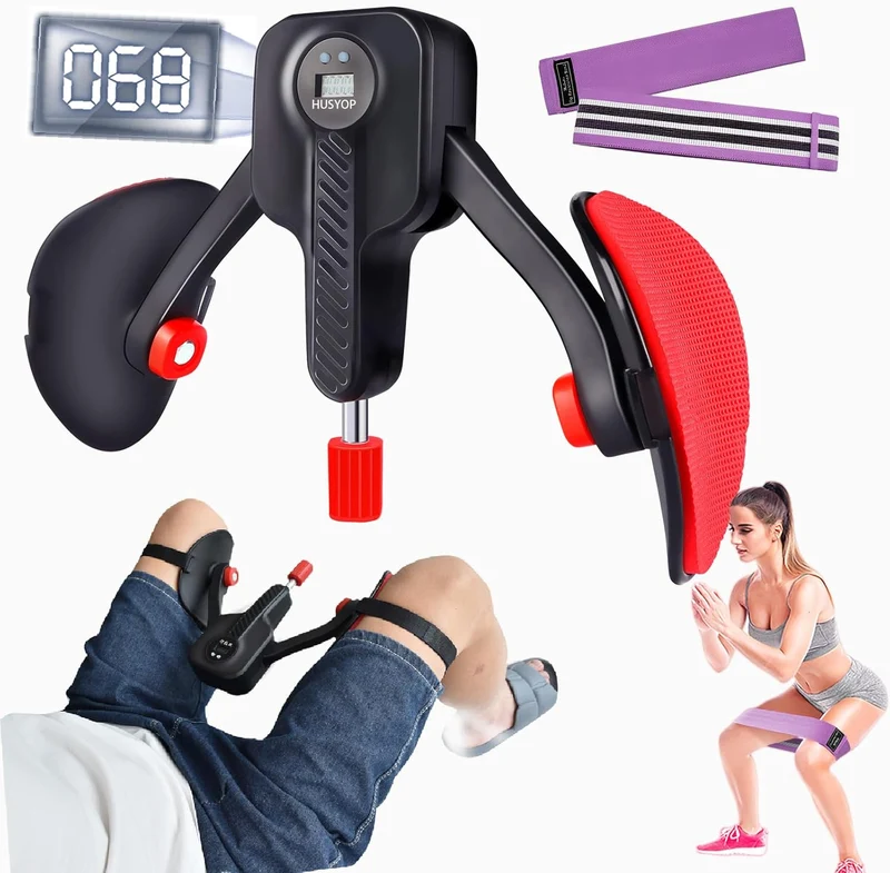 Thigh Trainer Pro with Leg Straps, Pelvic Floor Exerciser