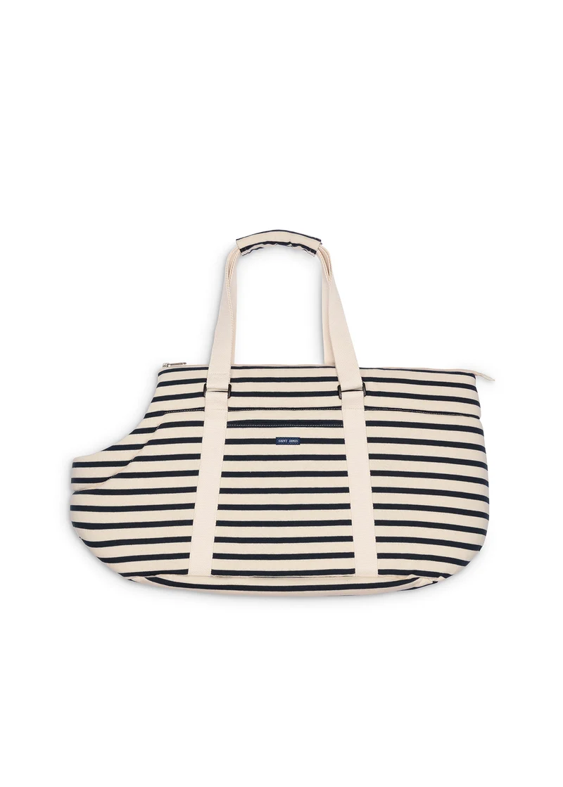 Bolsa de viaje para perros Toutouvoyage (ECRU/MARINE)