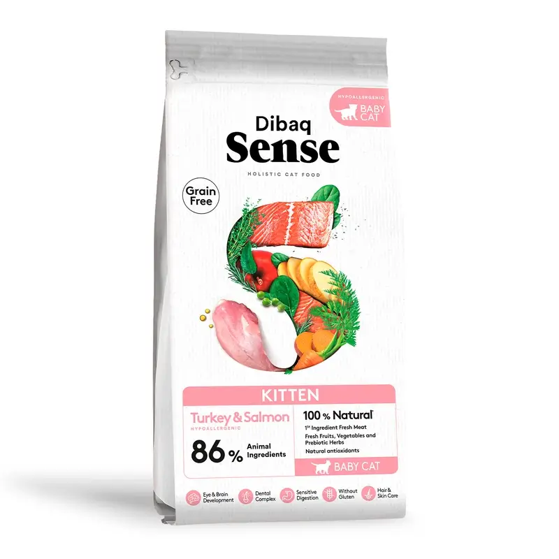 Dibaq Sense Pienso Gatos Grain Free Gatito, 6 kg