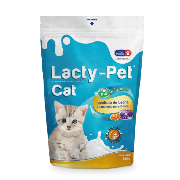 Lacty-Pet Cat 300 g – Sustituto de Leche para Gatitos | Pet’s Pharma