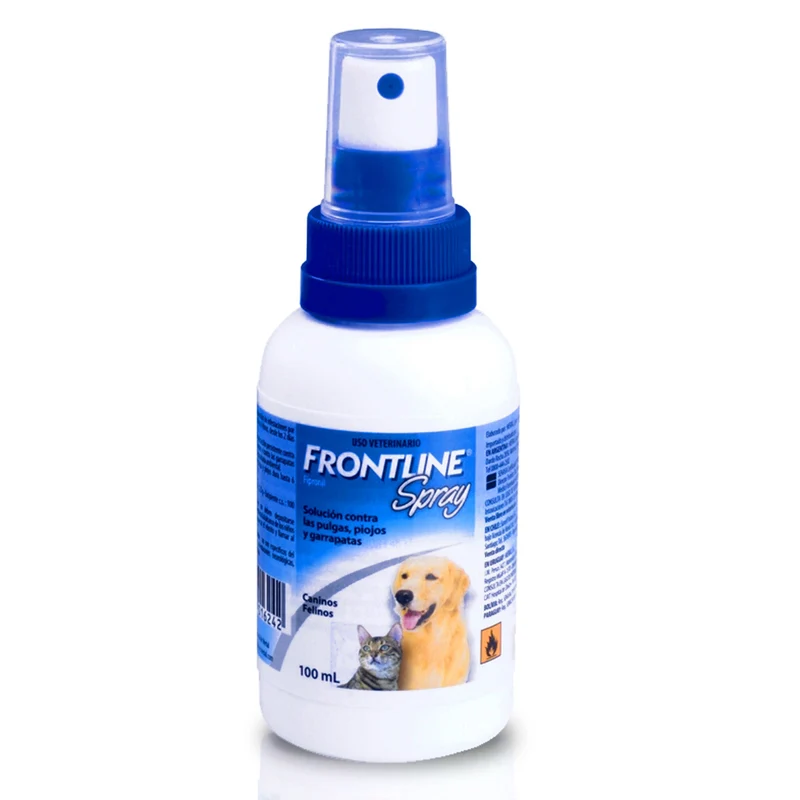 Frontline Spray – 100 y 250 mL | Antipulgas y Garrapatas para Perros y Gatos | Boehringer Ingelheim
