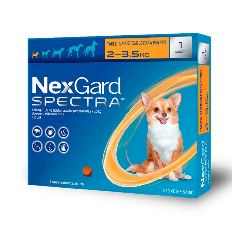 NexGard Spectra – Antiparasitario Interno y Externo para Perros | Boehringer Ingelheim