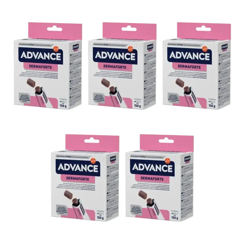 Advance DermaForte, 150 g, embalagem de 5