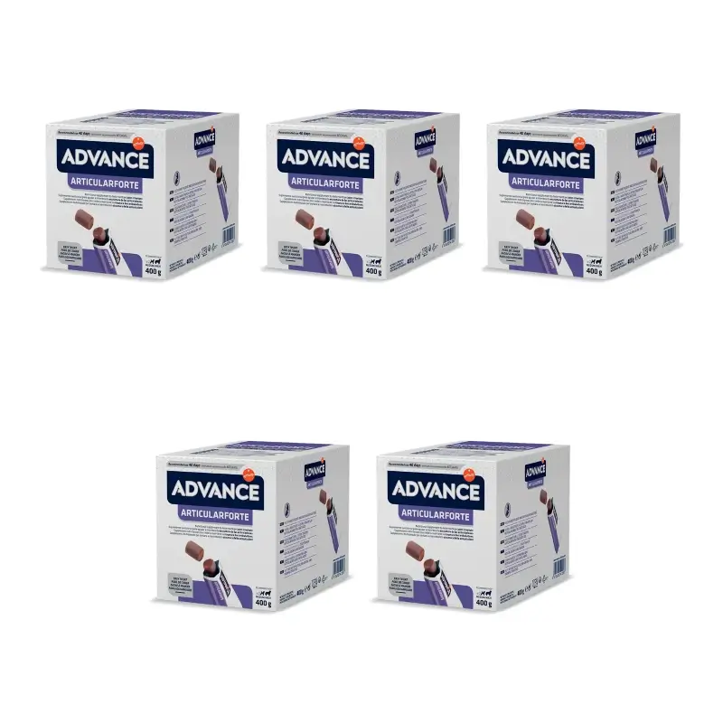 Advance ArticularForte, 400 g, embalagem de 5