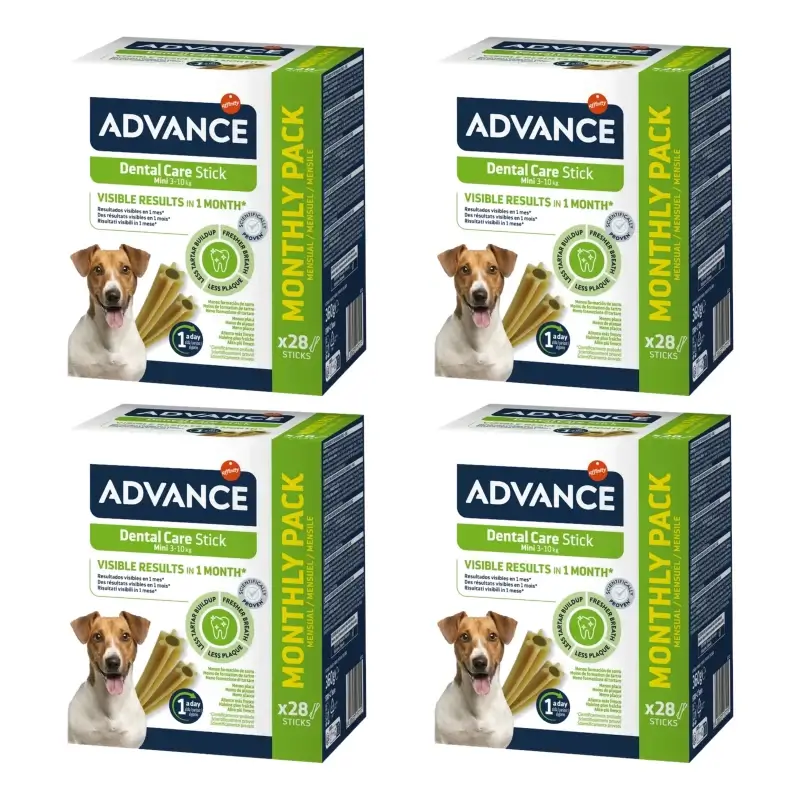 Advance Dental Care Mini, 90 gr, pack 4