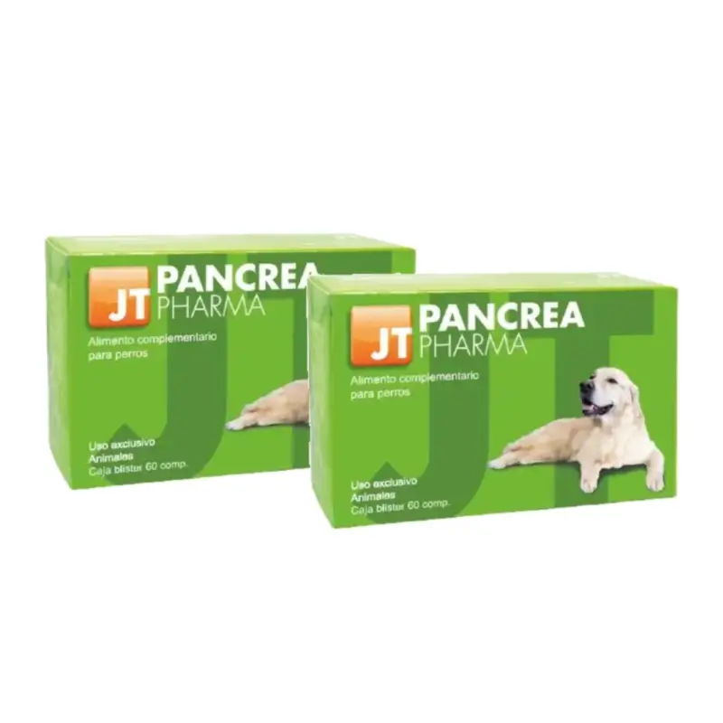 JTPharma Pancrea Pharma, Pack 2 x 60 comprimidos