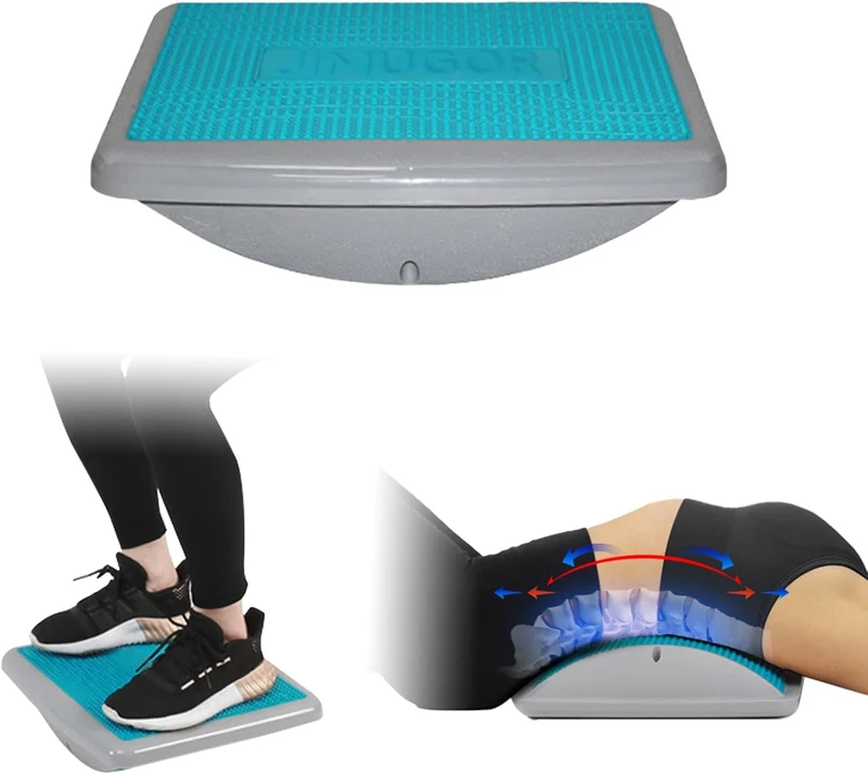Balance Board with Back Stretcher, Wobble Board