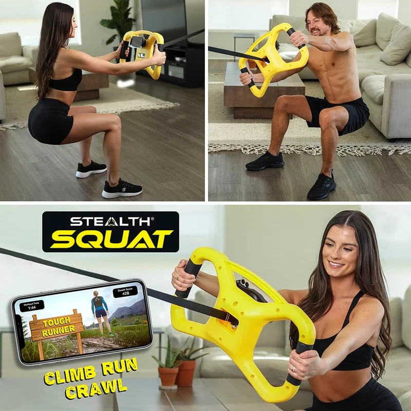 Squat Trainer - Home Fitness Equipment & Full Body Workout