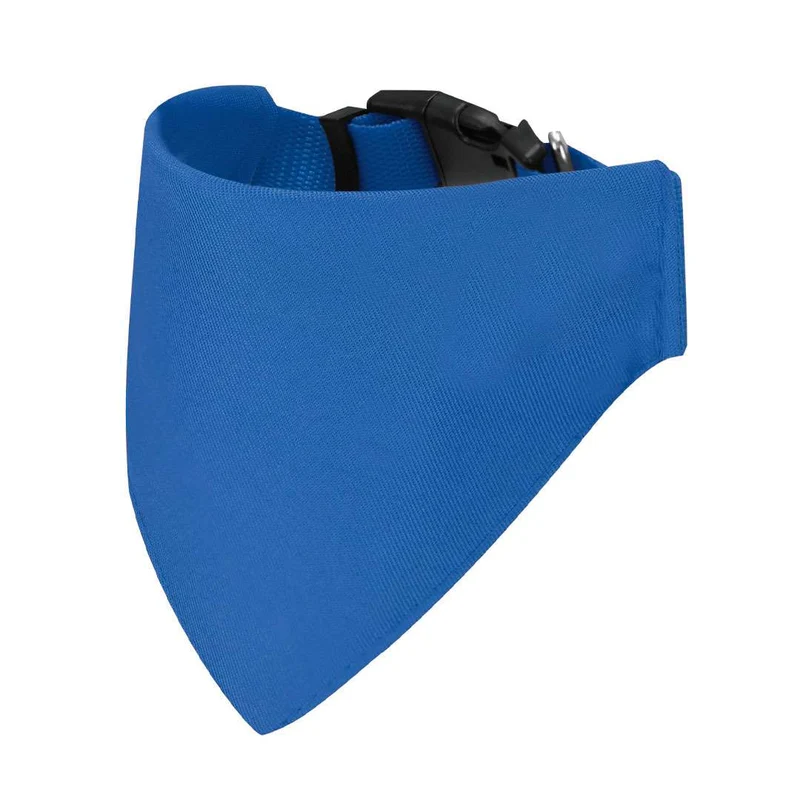 Collar bandana ajustable para mascota en poliéster resistente