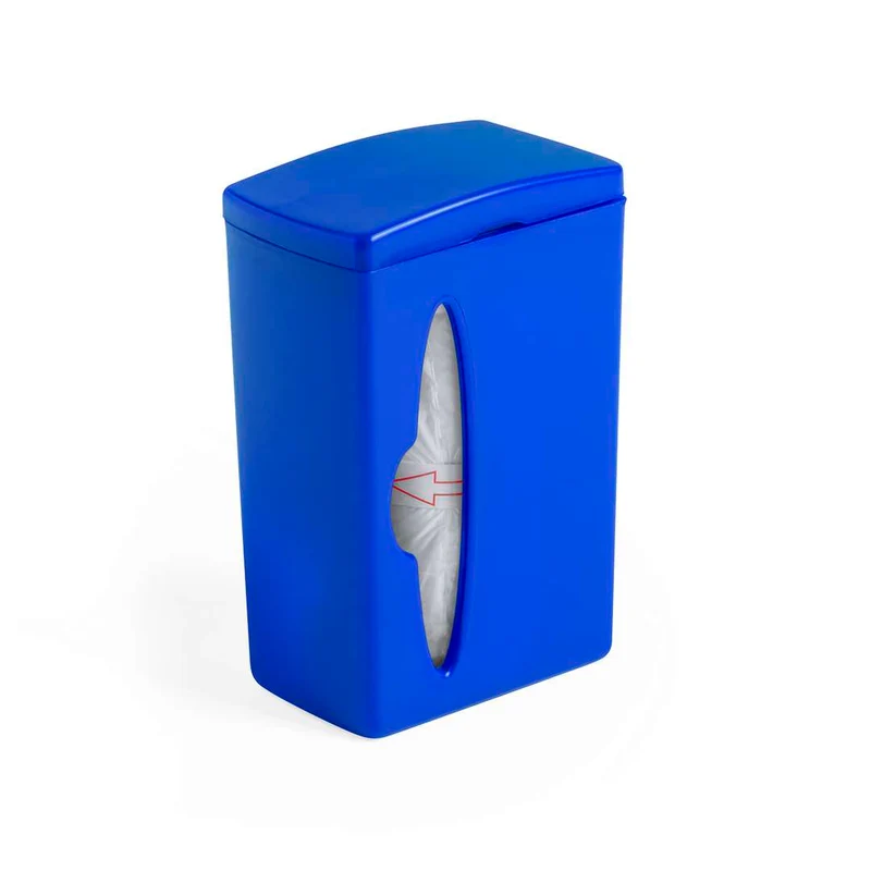 Dispensador de bolsas Bluck con clip ajustable y 15 bolsas incluidas