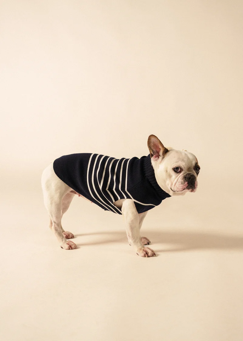 Glow-In-The-Dark Toutoupull - en lana (NAVY/PHOSPHORESCENT)