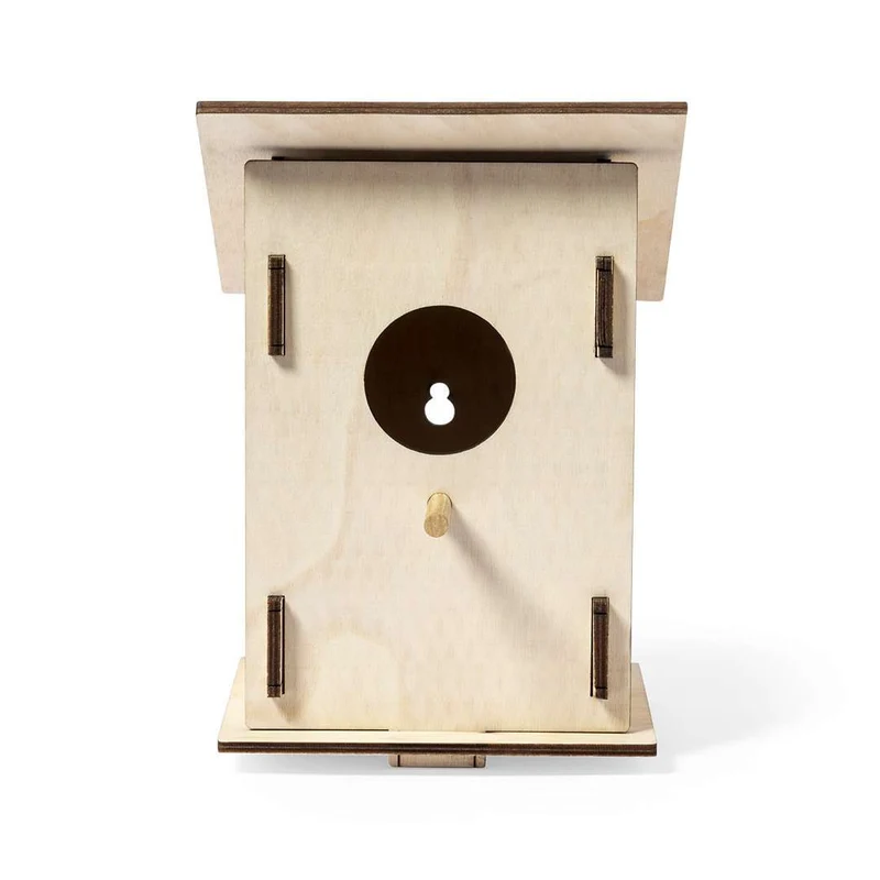 Caseta de madera para pájaros Pecker, fácil montaje y duradera