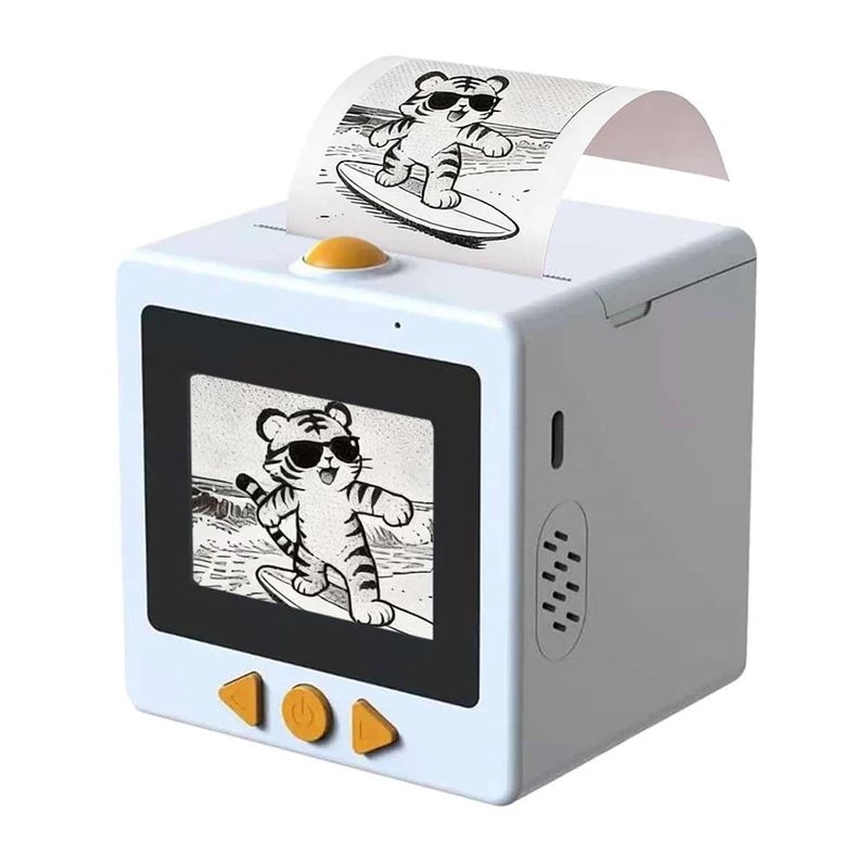Mini Impresora Térmica Almalux® AI Printer Portátil con Bluetooth, WiFi, Impresión por Voz, Modos de Dibujo y Batería Recargable
