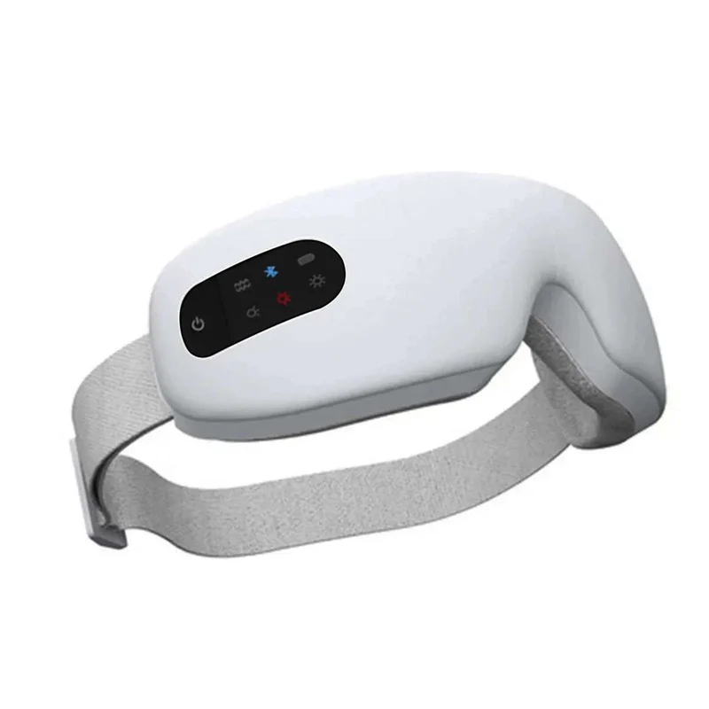 Gafas de Masaje Ocular Almalux® con Bluetooth, Calor Ajustable, Vibración, Temporizador y Diseño Plegable