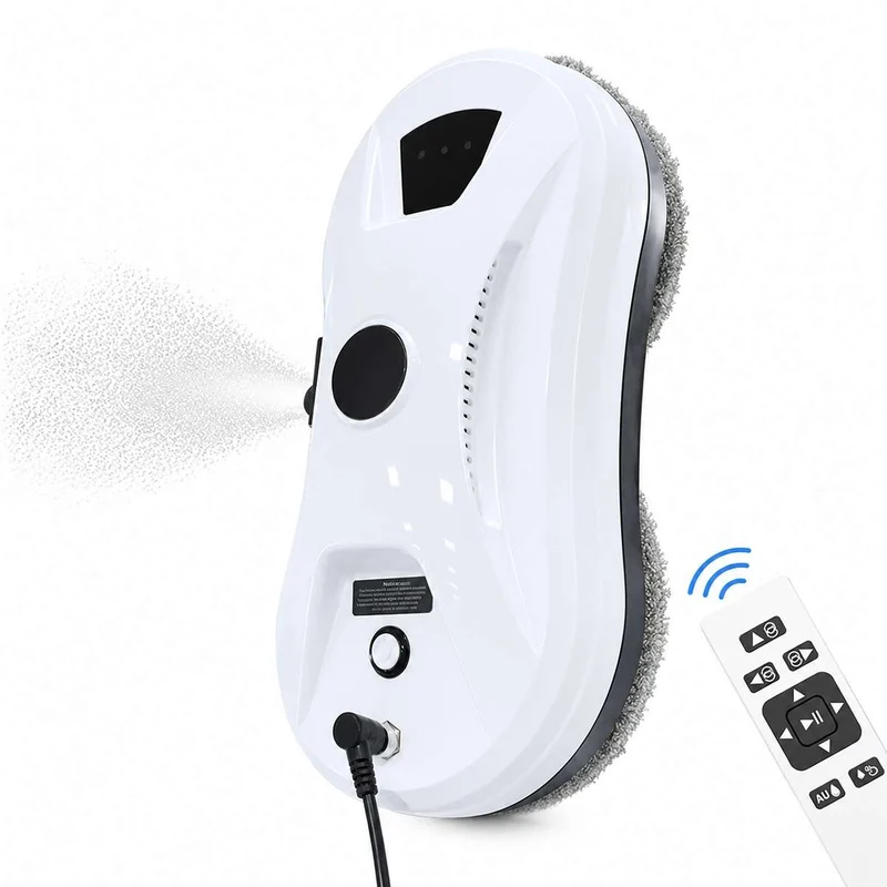 Robot Limpiacristales Almalux® Automático con Pulverización de Agua, Succión 5600Pa, Control Remoto y Sistema de Seguridad