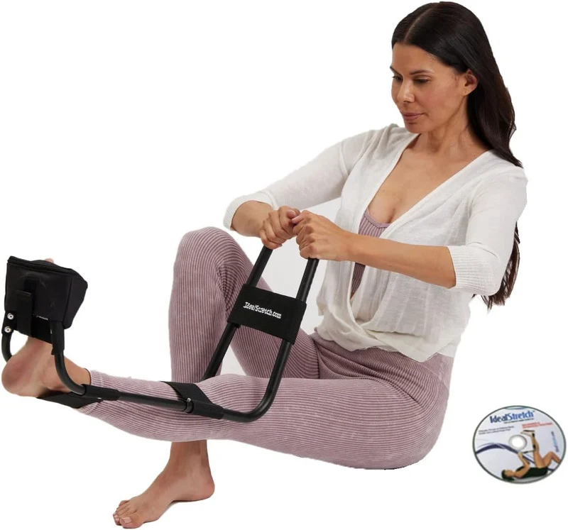 Hamstring, Lower Back & Calf Stretcher - Knee Extension & Pain Relief