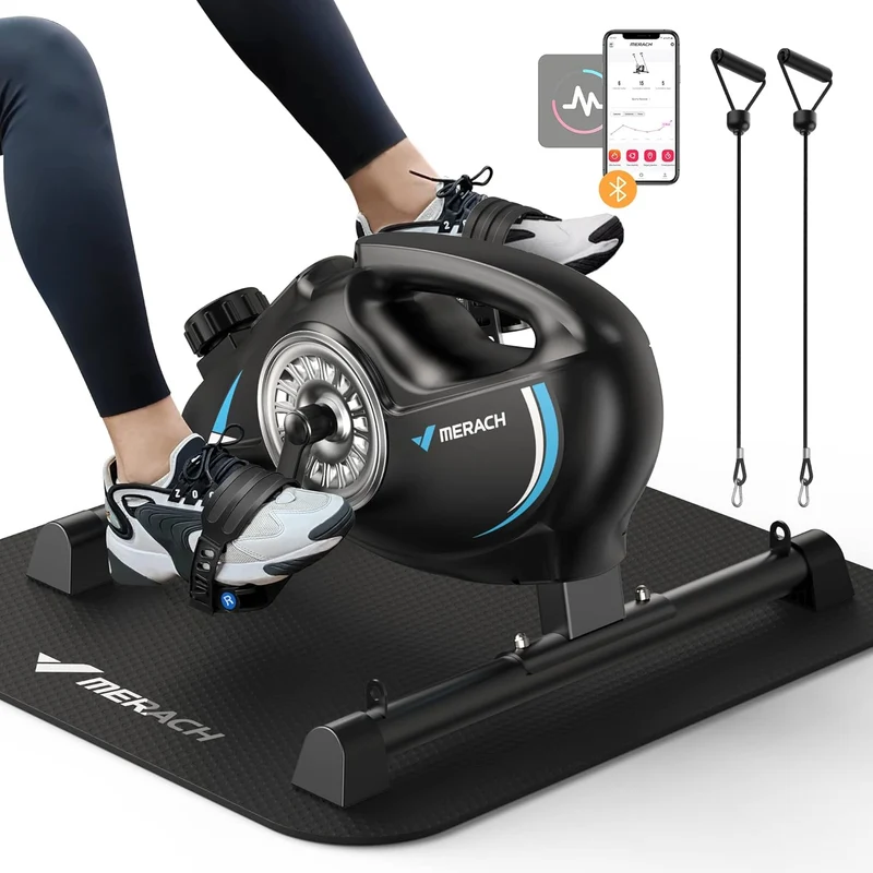 Under Desk Bike Pedal Exerciser Mini Exercise Bike